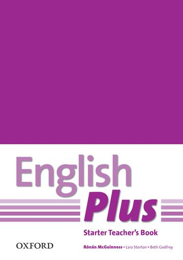 English Plus Starter Teacher Book with photocopiable resources