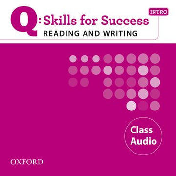 Q Reading and Writing Intro Class Audio CD