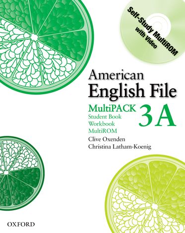American English File Level 3 Student Book and Workbook Multipack A
