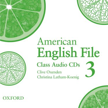 American English File Level 3 Class Audio CDs