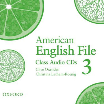 American English File Level 3 Class Audio CDs