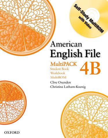 American English File Level 4 Student Book and Workbook Multipack B