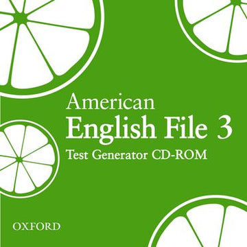 American English File Level 3 Test Generator CD-ROM