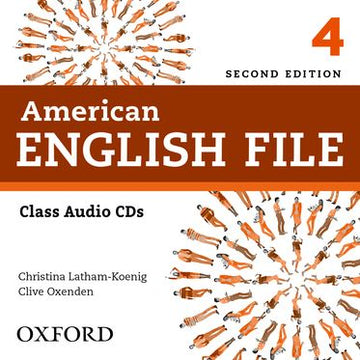 American English File Level 4 Class Audio CDs