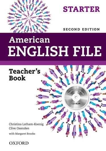 American English File Starter Teacher's Book with Testing Program CD-ROM
