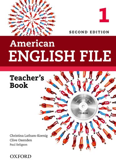 American English File Level 1 Teacher's Book with Testing Program CD-ROM