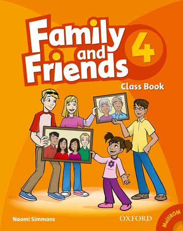Family and Friends 4 Classbook and MultiROM Pack