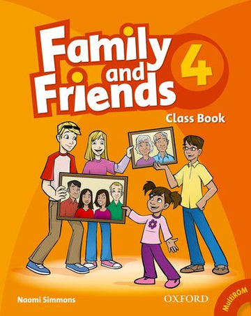 Family and Friends 4 Classbook and MultiROM Pack