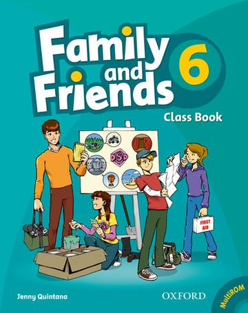 Family and Friends 6 Classbook and MultiROM Pack
