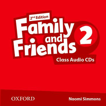 Family and Friends 2 Class Audio CD (2 Discs)