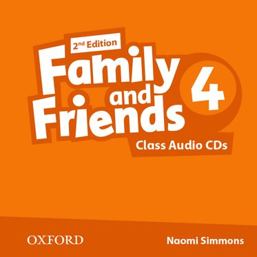 Family and Friends 4 Class Audio CD (2 Discs)