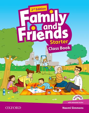Family and Friends Starter Class Book with MultiROM