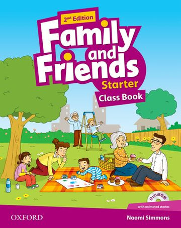 Family and Friends Starter Class Book with MultiROM