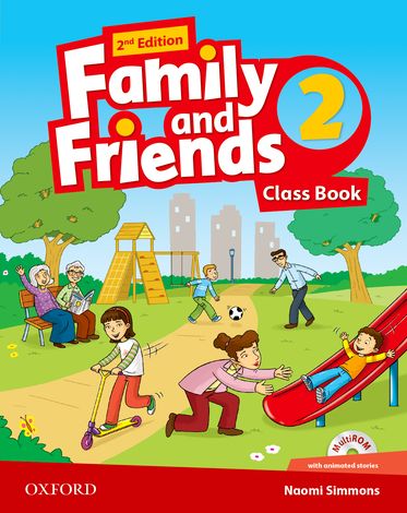 Family and Friends 2 Class Book and MultiROM Pack