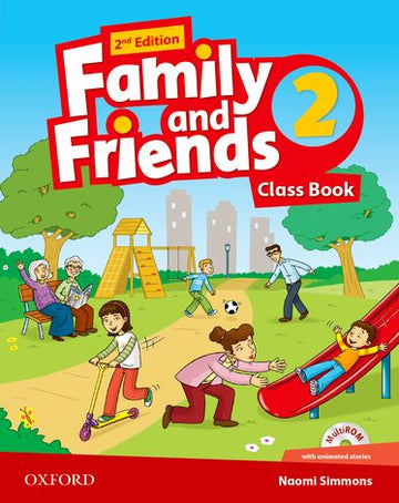 Family and Friends 2 Class Book and MultiROM Pack