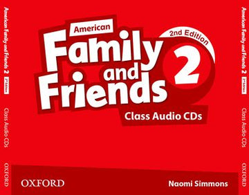 American Family and Friends 2 Class Audio CD 3 Discs