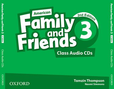American Family and Friends 3 Class Audio CD 3 Discs