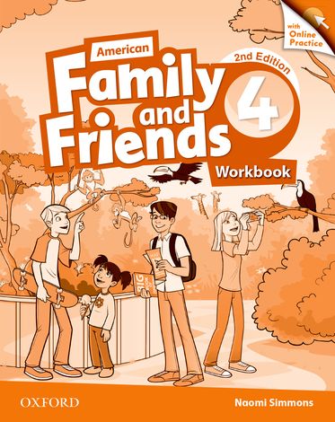 American Family and Friends 4 Workbook with Online Practice Pack