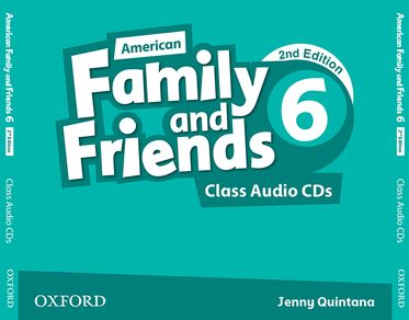 American Family and Friends 6 Class Audio CD 3 Discs