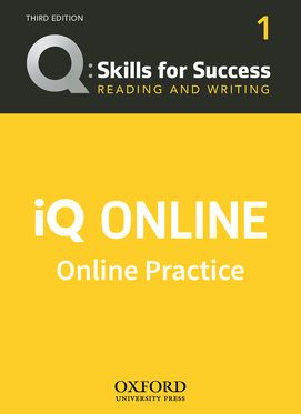 Q Skills for Success Level 1 Reading and Writing iQ Online Practice