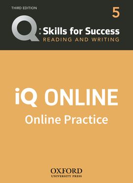 Q Skills for Success Level 5 Reading and Writing iQ Online Practice