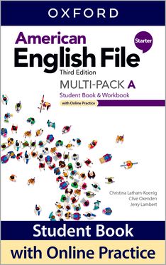 American English File Starter Student Book/Wkbook Multi-Pack A w/ Online Prac