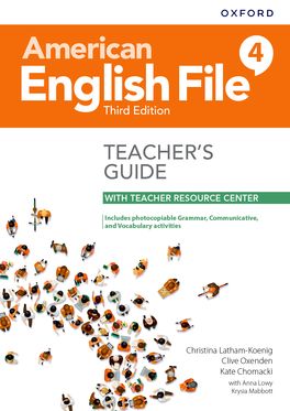 American English File Level 4 Teacher's Guide with Teacher Resource Center