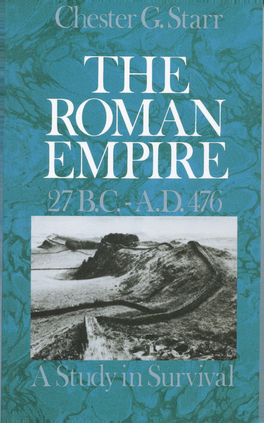The Roman Empire, 27 B.C.-A.D. 476