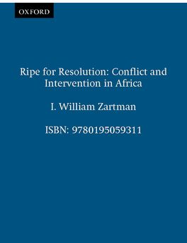 Ripe for Resolution