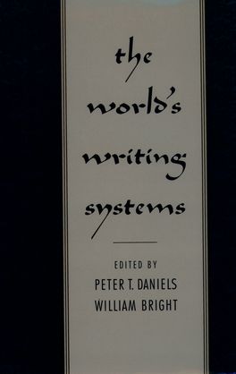 World's Writing Systems, The