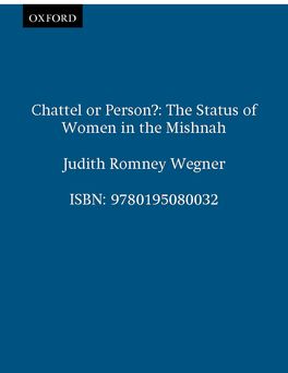 Chattel or Person