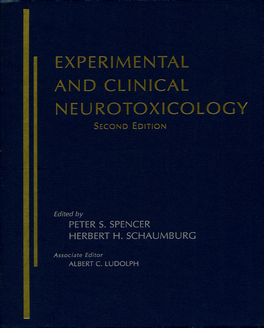 Experimental and Clinical Neurotoxicology
