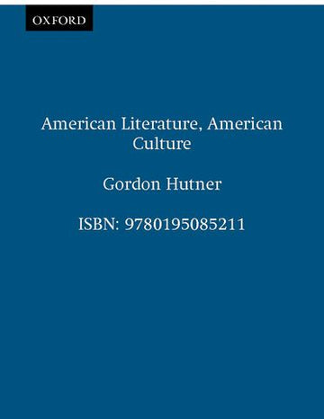 American Literature, American Culture