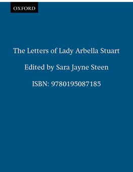 Letters of Lady Arbella Stuart, The