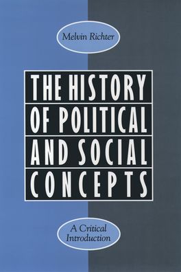 History of Political and Social Concepts, The