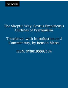 The Skeptic Way
