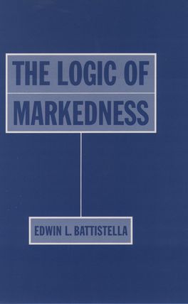 Logic of Markedness, The