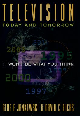 Television Today and Tomorrow