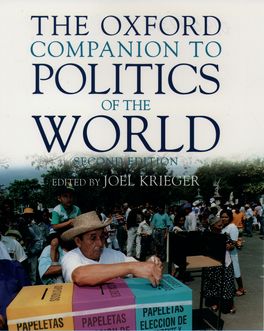 Oxford Companion to Politics of the World, The