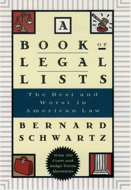 Book of Legal Lists, A