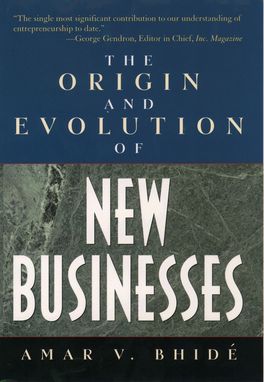 The Origin and Evolution of New Businesses