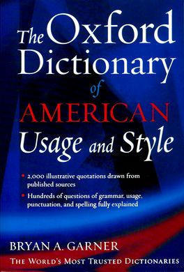 Oxford Dictionary of American Usage and Style, The