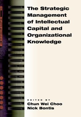 Strategic Management of Intellectual Capital and Organizational