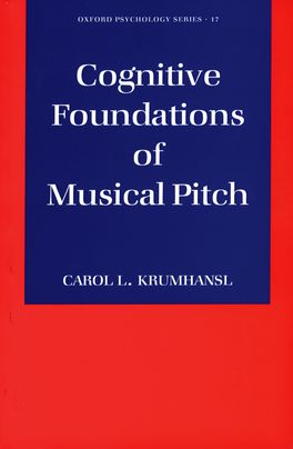 Cognitive Foundations of Musical Pitch