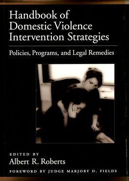 Handbook of Intervention Strategies With Domestic Violence