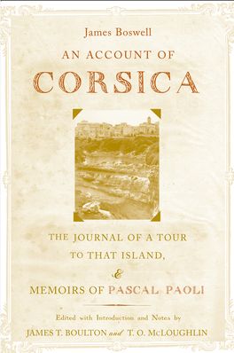 Account of Corsica, the Journal of A Tour to That Island, An