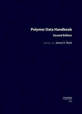 Polymer Data Handbook, The
