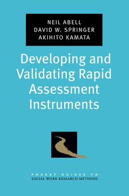 Developing and Validating Rapid Assessment Instruments