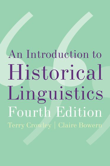 An Introduction to Historical Linguisitcs