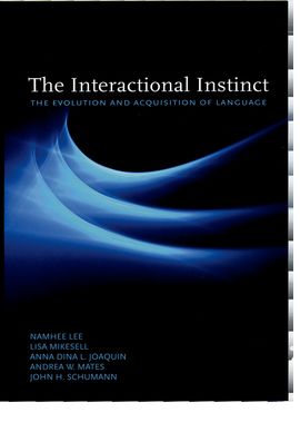 Interactional Instinct, The